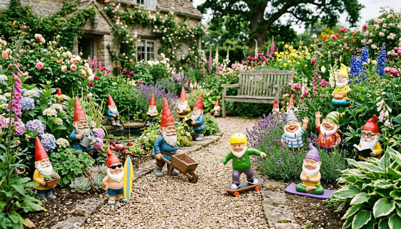 Die Evolution des Gartenzwergs: Von klassisch bis modern