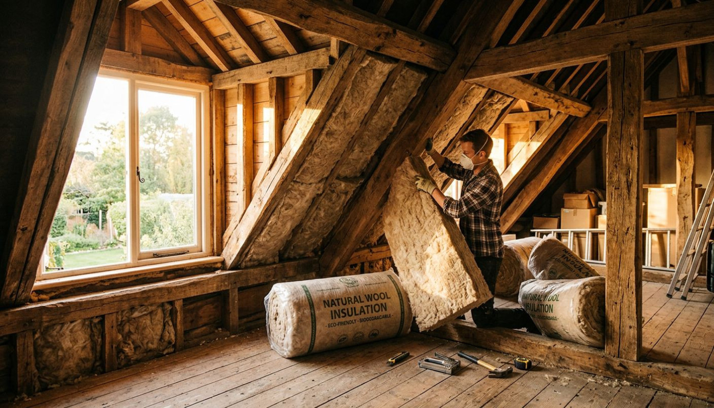 Umweltfreundliche Dämmmaterialien: Vorteile für Ihr Zuhause und die Natur?